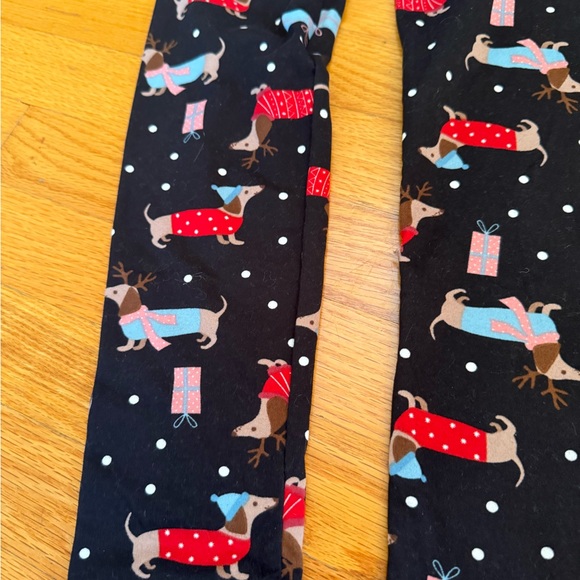 Shosho Bottoms with dachshund and Gift Print - Picture 2 of 4
